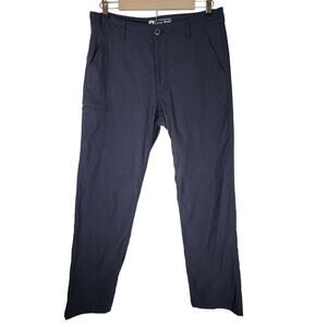 UB TECH Men's Black Nylon Active Golf Hiking Pants Mens 32x32